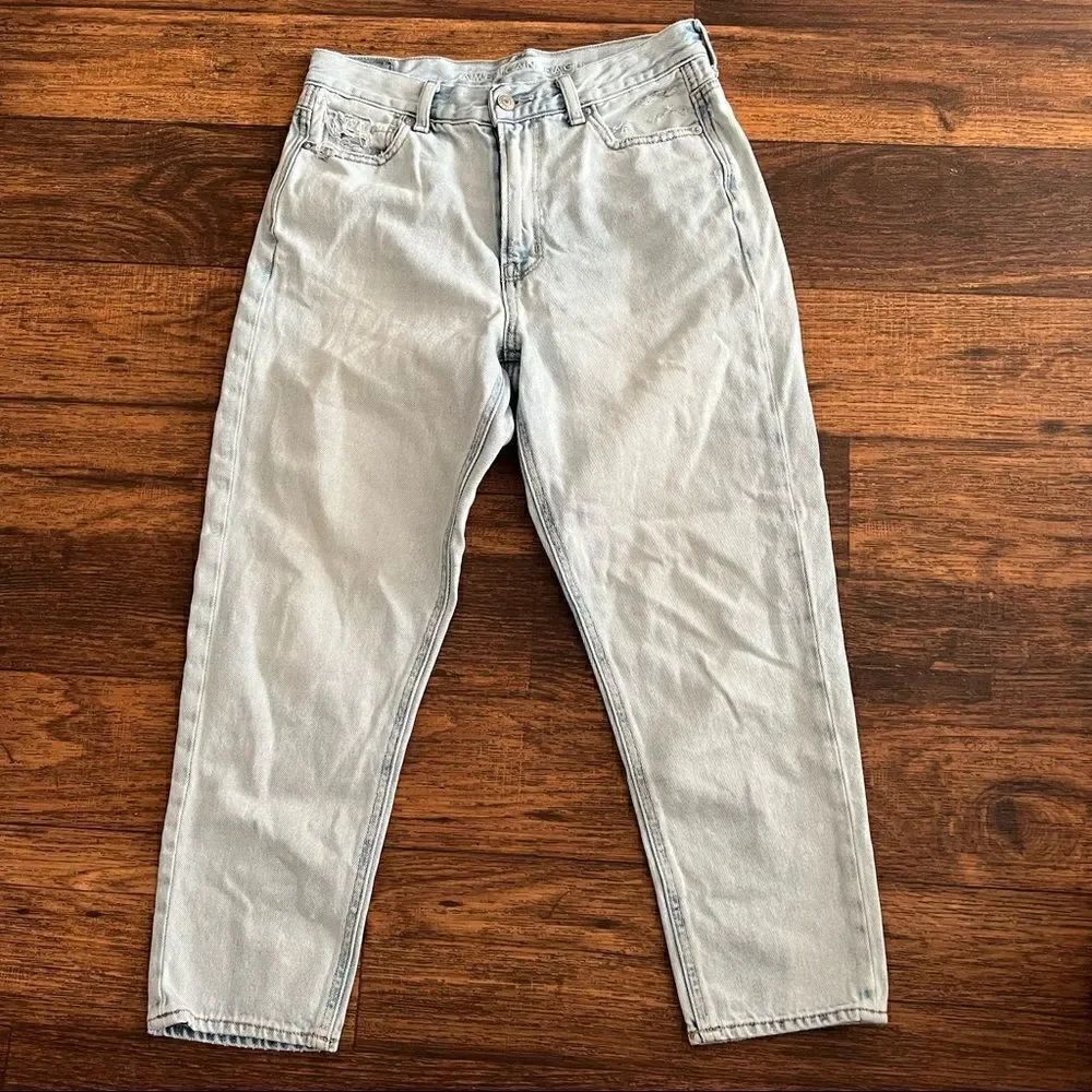 America eagle high rise crop jeans